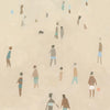 Œuvre d’art murale Giant Art « Beach Goer Iv » 54 x 54