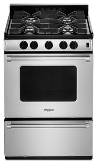 Cuisinière à gaz Whirlpool de 2,96 pi³ - acier inoxydable - WFG500M4HS