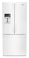 Réfrigérateur Whirlpool de 20 pi³ et de 30 po à portes françaises - blanc - WRF560SEHW