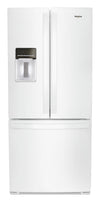 Réfrigérateur Whirlpool de 20 pi³ et de 30 po à portes françaises - blanc - WRF560SEHW