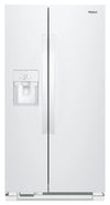Réfrigérateur Whirlpool de 21 pi³ et de 33 po à compartiments juxtaposés - blanc - WRS321SDHW