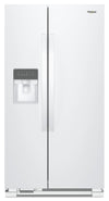 Réfrigérateur Whirlpool de 21 pi³ et de 33 po à compartiments juxtaposés - blanc - WRS331SDHW