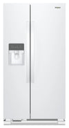 Réfrigérateur Whirlpool de 25 pi³ et de 36 po à compartiments juxtaposés - blanc - WRS335SDHW