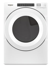 Sécheuse électrique Whirlpool de 7,4 pi³ - blanche - superposable - YWED5620HW