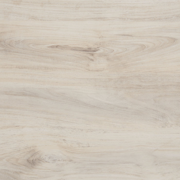 Lit à panneau Abby avec tête de lit, cadre, éclairage à DEL et port USB, blanc - format lit double