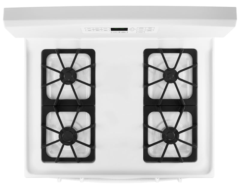Cuisinière à gaz Amana de 5 pi³ avec autonettoyage - blanche - AGR6603SFW