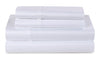 Ensemble de draps Hyper-CottonMC de BEDGEAR 5 pièces pour très grand lit divisé – blanc optique