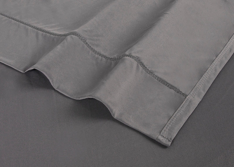 Ensemble de draps Dri-TecMD BEDGEARMD 5 pièces divisés pour très grand lit - gris