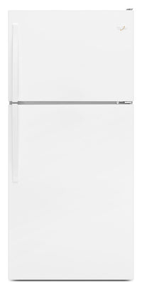 Réfrigérateur Whirlpool de 18,3 pi³ et de 30 po à congélateur supérieur - blanc - WRT148FZDW