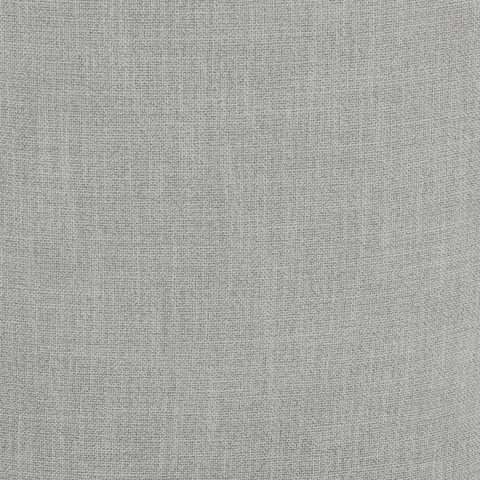 Chaise de salle à manger Gabi en tissu d’apparence lin - grise