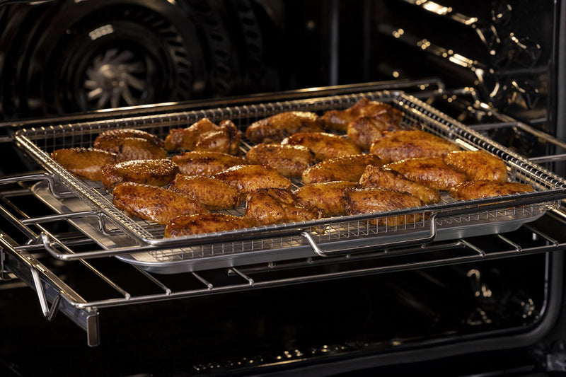 Four mural simple électrique Frigidaire Gallery de 3,8 pi³ et de 27 po avec convection totale - acier inoxydable Smudge-ProofMD - GCWS2767AF