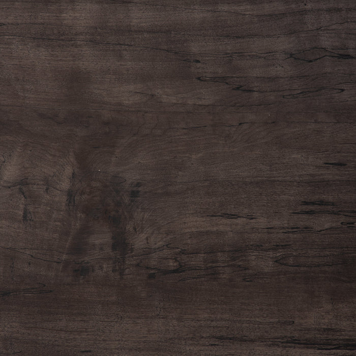 Lit à panneau Grayson rustique fabriqué au Canada avec tête de lit et cadre de lit, gris foncé - format grand lit