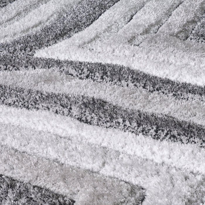 Carpette Shade grise - 7 pi 10 x 9 pi 10 po