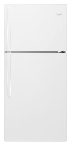 Réfrigérateur Whirlpool de 19,2 pi³ et de 30 po à congélateur supérieur - blanc - WRT549SZDW