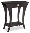 Table d'appoint Manila de 19,5 po avec tiroir - brune