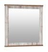 Miroir de commode de chambre à coucher Kaia, fabriqué au Canada - blanchi