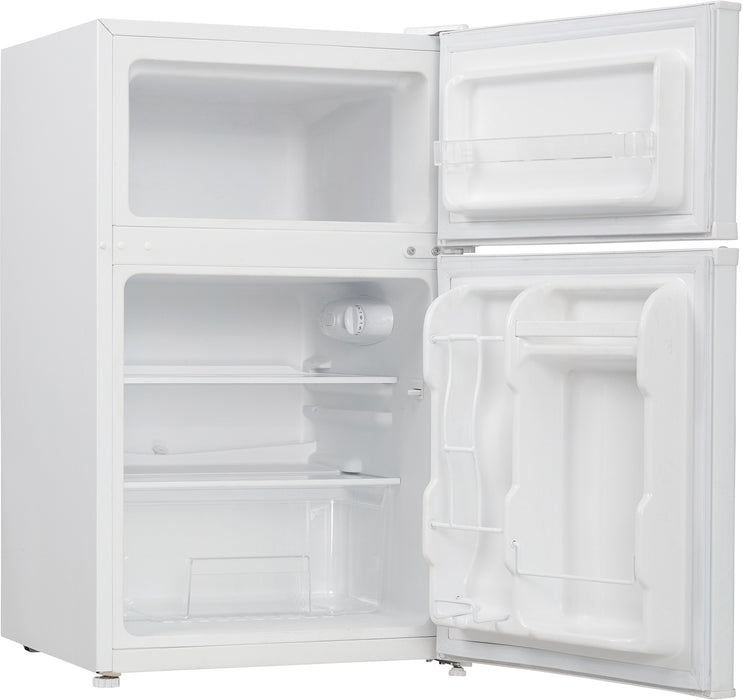 Mini réfrigérateur Danby de 3,2 pi³ et de 18,9 po à congélateur supérieur - blanc - DCR031B1WDD