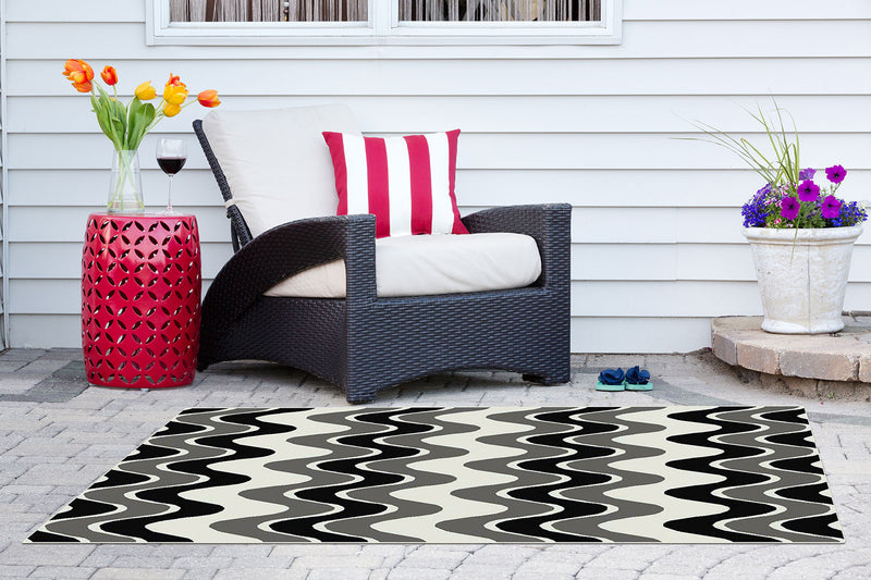 Carpette Captina pour l'intérieur et l'extérieur - 7 pi x 10 pi