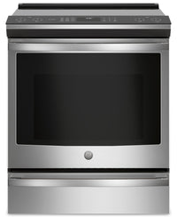 Cuisinière intelligente à induction Profile de 5,3 pi³ avec convection européenne véritable - acier …