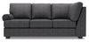 Sofa de gauche pour rallonge Roll de la collection Sofa Lab - Anthracite luxueux