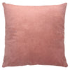 Coussin décoratif d’apparence velours - rose