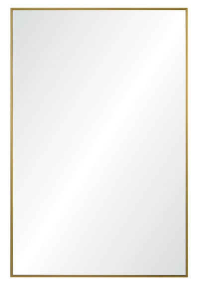 Gold Iron-Framed Mirror - 23.5" x 35.5"