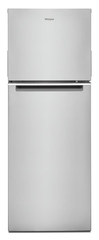Réfrigérateur Whirlpool de 12,9 pi³ et de 24 po à congélateur supérieur - fini en acier inoxydable r…