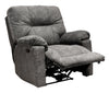 Fauteuil coulissant inclinable Gybson de 38 po fabriqué au Canada en tissu - gris