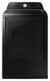 Sécheuse électrique Samsung de 7,4 pi³ - acier inoxydable noir - DVE47CG3500VAC