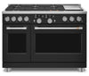 Cuisinière intelligente hybride Café de 8,25 pi³ avec convection européenne véritable et grilles autonettoyantes - noire - C2Y486P3TD1