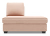 Rallonge pour fauteuil long de droite Roll de la collection Sofa Lab - Pax Rose