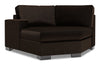 Fauteuil Cuddler de gauche Track de la collection Sofa Lab - Luxury Chocolate