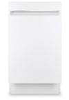 Lave-vaisselle encastré Whirlpool de 18 po et de 47 dBA avec commandes sur le dessus et 3e panier - blanc - PDT145SGLWW