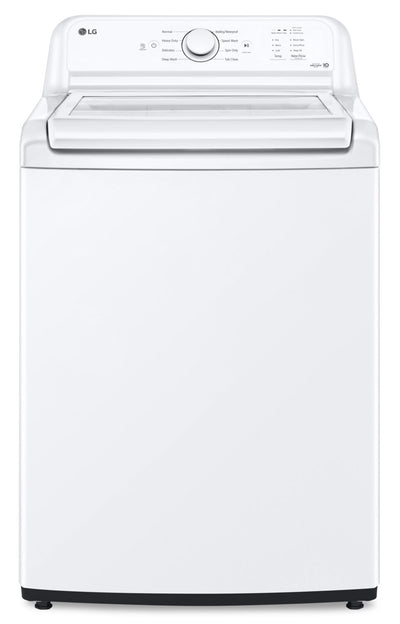 LG 4.8 Cu. Ft. Top-Load High-Efficiency Washer - White - WT6105CW | Laveuse haute efficacité LG à chargement par le haut de 4,8 pi³ - blanche - WT6105CW