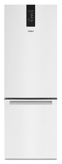 Réfrigérateur Whirlpool de 12,9 pi³ et de 24 po à congélateur inférieur - blanc - WRB533CZJW