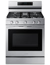 Cuisinière intelligente à gaz amovible Samsung de 6 pi³ avec friture à air - acier inoxydable - NX60A6711SS/AA