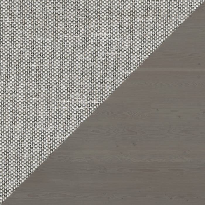 Chaise longue Cape pour la terrasse à l’extérieur avec dossier réglable - résistante aux rayons UV et aux intempéries - grise