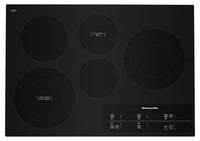 Surface de cuisson électrique KitchenAid de 30 po à 5 éléments - noire - KCES950KBL