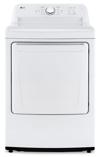 LG 7.3 Cu. Ft. Electric Dryer - White - DLE6100W | Sécheuse électrique LG de 7,3 pi³ - blanche - DLE6100W