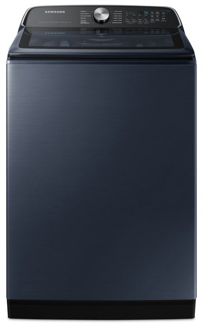 Samsung 6.2 Cu. Ft. Top-Load High-Efficiency Washer - Navy - WA54CG7150ADA4 | Laveuse haute efficacité Samsung à chargement par le haut de 6,2 pi³ - bleu marine - WA54CG7150ADA4