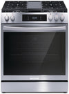 Cuisinière à gaz Frigidaire Gallery de 6 pi³ avec convection totale et friture à air - acier inoxydable Smudge-ProofMD - GCFG3060BF
