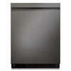 Lave-vaisselle intelligent encastré LG à 44 dBA de 24 po avec commandes sur le dessus et QuadWashMC Pro - acier inoxydable noir Smudge-ProofMD - LDPS6762D
