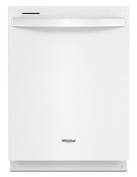 Lave-vaisselle encastré Whirlpool de 24 po et de 47 dBA avec commandes sur le dessus et 3e panier - …