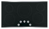 Surface de cuisson électrique GE de 36 po à 5 éléments - acier inoxydable noir - JP3036SLSS