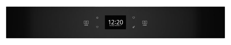 Four mural double électrique Whirlpool de 10 pi³ et de 30 po avec friture à air - acier inoxydable résistant aux traces de doigts - WOED5030LZ