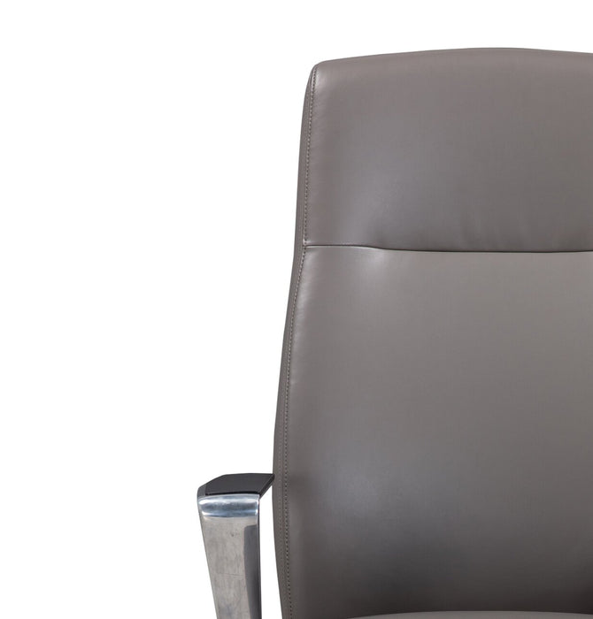 Chaise de bureau Clyde de SealyMD de 26,4 po - brun-gris