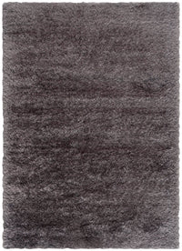 Carpette Glam gris foncée
