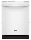 Lave-vaisselle encastré Whirlpool de 24 po et de 44 dBA avec commandes sur le dessus - blanc - WDT550SAPW