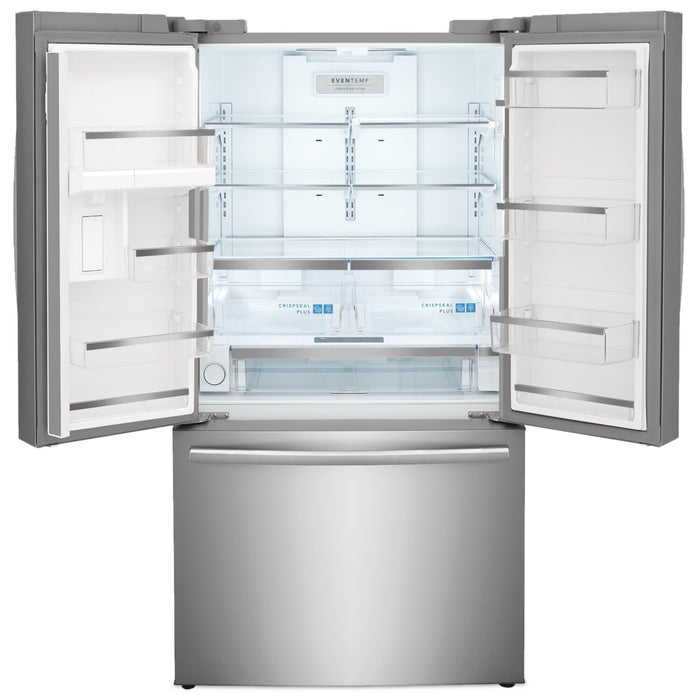 Réfrigérateur Frigidaire Gallery de 23,3 pi³ et de 36 po de profondeur comptoir à portes françaises - acier inoxydable Smudge-ProofMD - GRFG2353AF