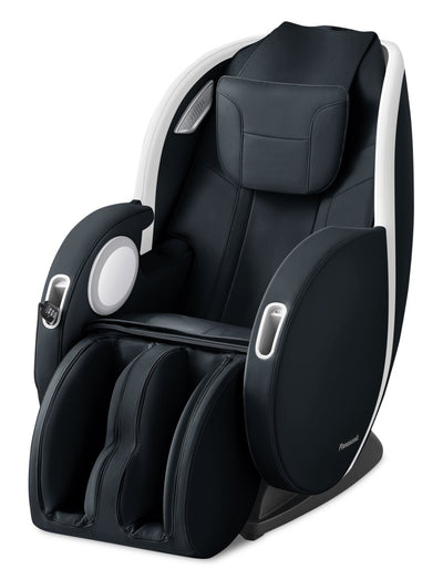Panasonic Urban 29.5" Leather-Look Fabric Massage Chair with Bluetooth and USB Port - Black | Fauteuil de massage Urban de Panasonic de 29,5 po en tissu d’apparence cuir avec Bluetooth et port USB - noir